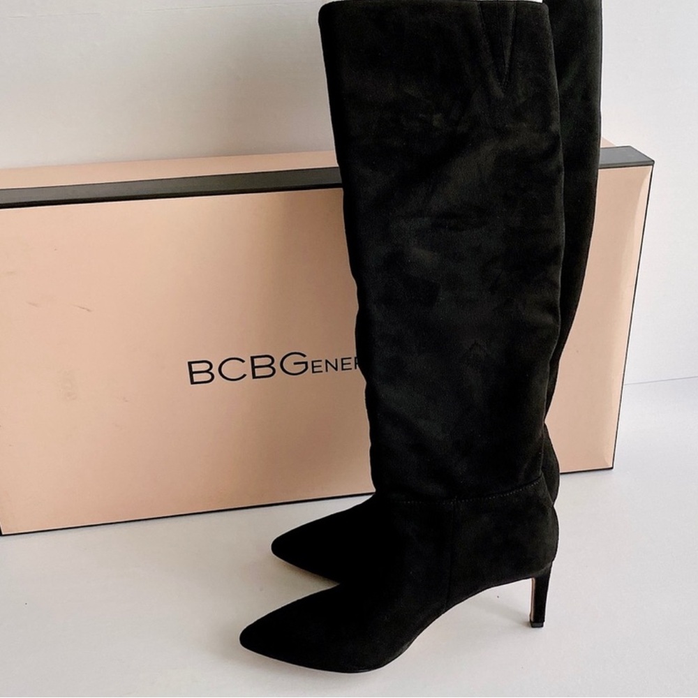 BCBGeneration Women's Black Knee-High Boots
